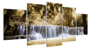 Vodopády - obraz (Obraz 150x70cm)