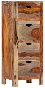 Zásuvková skrinka 40x30x100 cm masívne sheeshamové drevo