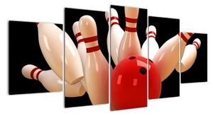 Bowling - obraz (Obraz 150x70cm)