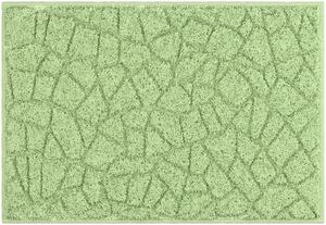 LineaDue TERAZZO - Kúpeľňová predložka zelená Rozmer: 40x50 cm