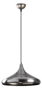 Závesné svietidlo v striebornej farbe s kovovým tienidlom ø 35 cm Nile – Opviq lights