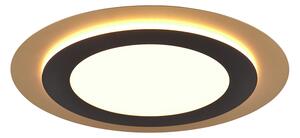 TRIO 641519280 MORGAN stropné svietidlo SMD LED D450mm 42W/5600lm 2700-6500K zlatá, čierna, stmievateľné, diaľkový ovládač