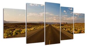 Panorama cesty - obraz (Obraz 150x70cm)