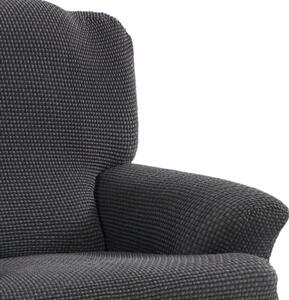 Super strečové poťahy NIAGARA antracitová stoličky 2 ks (40 x 40 cm)