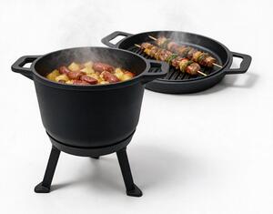 Liatinový kotlík HUNTING 8 l