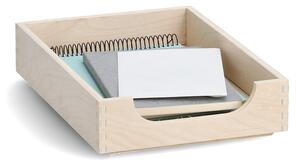 Zeller Present Drevený organizér na dokumenty, organizér FILE TRAY