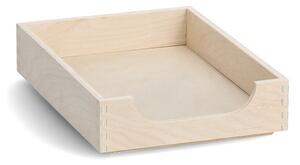 Zeller Present Drevený organizér na dokumenty, organizér FILE TRAY