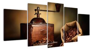 Obraz kávového mlynčeka (Obraz 150x70cm)