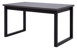 Rozkladací stôl so sivou stolovou doskou STORVIK III 140