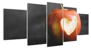 Obraz jablká (Obraz 150x70cm)