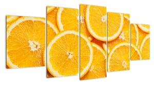 Plátky pomarančov - obraz (Obraz 150x70cm)