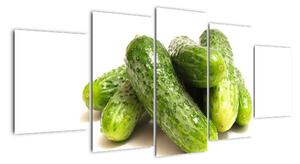 Kyslé uhorky, obraz (Obraz 150x70cm)