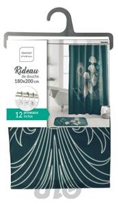 Sprchový záves 180x200 cm Ginkoblue – douceur d'intérieur