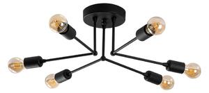 Čierne stropné svietidlo Sparrow – Opviq lights