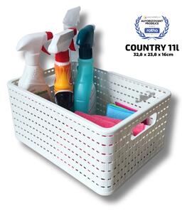 Rotho Úložný box Country A5 biela