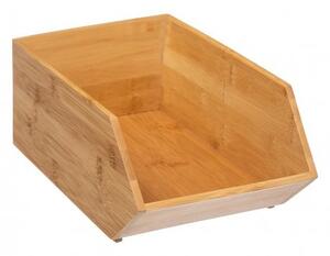 JJA Bambusový organizér, úložný box, 1-komorový, SINGLE CAJA, 31x17x13
