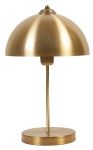 Stolová lampa v zlatej farbe s kovovým tienidlom (výška 40 cm) Lungo – Opviq lights