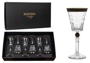 BOHEMIA PRESTIGE CONTE MODERN POHÁR NA VÍNO 260ML SADA 6 KS