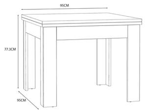 Rozťahovací stôl SANDWI 95