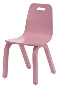 Ružová detská stolička MAJA