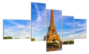 Obraz: Eiffelova veža, Paríž (Obraz 150x85cm)