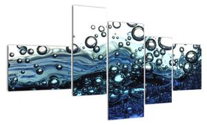 Obraz vodných bublín (Obraz 150x85cm)