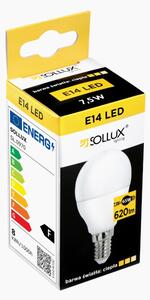 LED žiarovka E14 3000k 7,5w 620lm