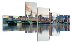 Obraz Londýna, Big ben (Obraz 150x85cm)