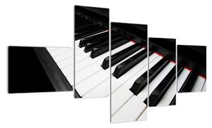 Obraz: klavír (Obraz 150x85cm)