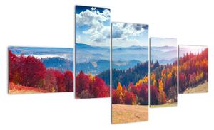 Obraz jesennej prírody (Obraz 150x85cm)