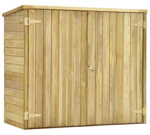 Záhradná kôlňa na náradie 135x60x123 cm impregnované borovicové drevo