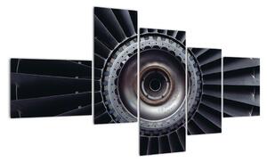Obraz - turbína (Obraz 150x85cm)