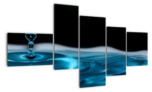 Obraz kvapky vody (Obraz 150x85cm)