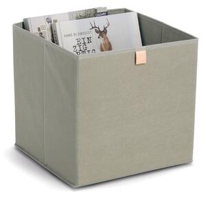 Zeller Present Úložný box, kocka, do štvorcových knižníc WOVEN 32x32x32, khaki