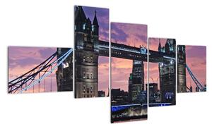 Obraz s Tower Bridge (Obraz 150x85cm)