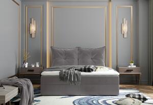 Čalúnená posteľ OSMA, 160x200, opera pearl