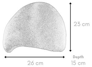 Brilagi - SADA 2x Nástenné svietidlo WABI SABI 1xE14/40W/230V sivá