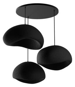 Brilagi - Závesný luster na lanku WABI SABI 3xE27/40W/230V priemer 60 cm čierna