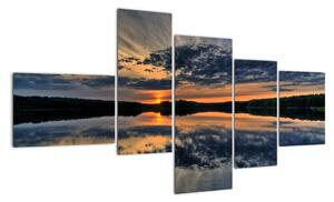 Západ slnka - obraz do bytu (Obraz 150x85cm)