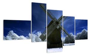 Veterný mlyn - obraz na stenu (Obraz 150x85cm)