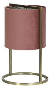 Stolná lampa SANTOS, Old bronze/Old Pink, Výška 35 cm