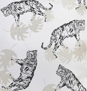 Dekoračný vankúš NALA, White-Tiger print, 45x45 cm