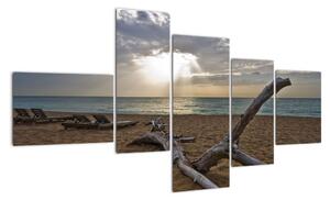 Pláž - obraz (Obraz 150x85cm)