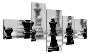 Šachovnica - obraz (Obraz 150x85cm)