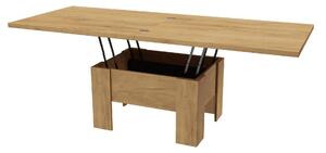 Konferenčný stolík Erno (craft zlatý) . Vlastná spoľahlivá doprava až k Vám domov. 1055418