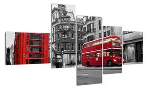 Londýnska ulice - obraz (Obraz 150x85cm)