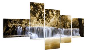 Vodopády - obraz (Obraz 150x85cm)