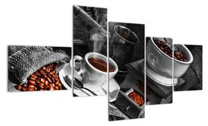 Mlynček na kávu - obraz (Obraz 150x85cm)