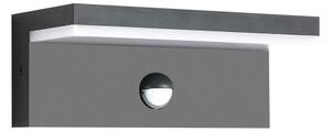 Brilagi-LED Vonkajšie nástenné svietidlo so senzorom TESSI LED/10W/230V antracit IP54