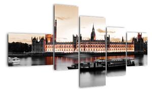 Panorama Londýna - obraz (Obraz 150x85cm)